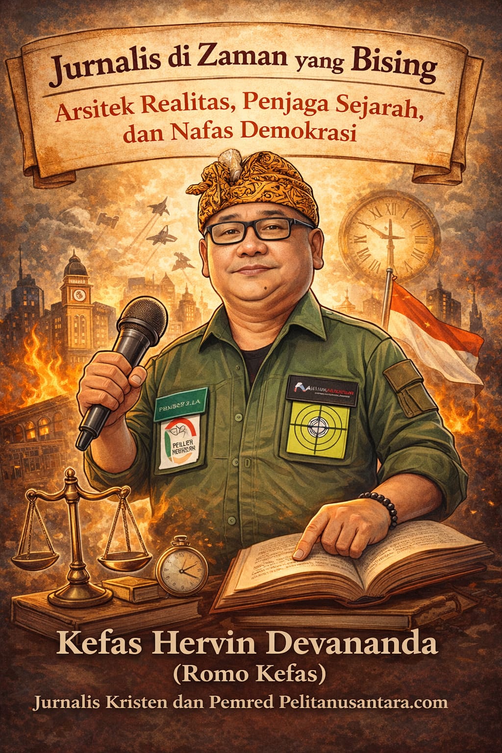 Jurnalis di Zaman yang Bising: Arsitek Realitas, Penjaga Sejarah, dan Nafas Demokrasi