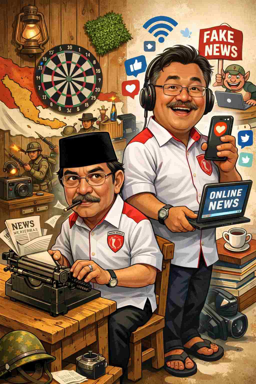 Dari Pena Perjuangan ke Era Digital: Ketika Wartawan Masih Harus Berjuang untuk Kebenaran
