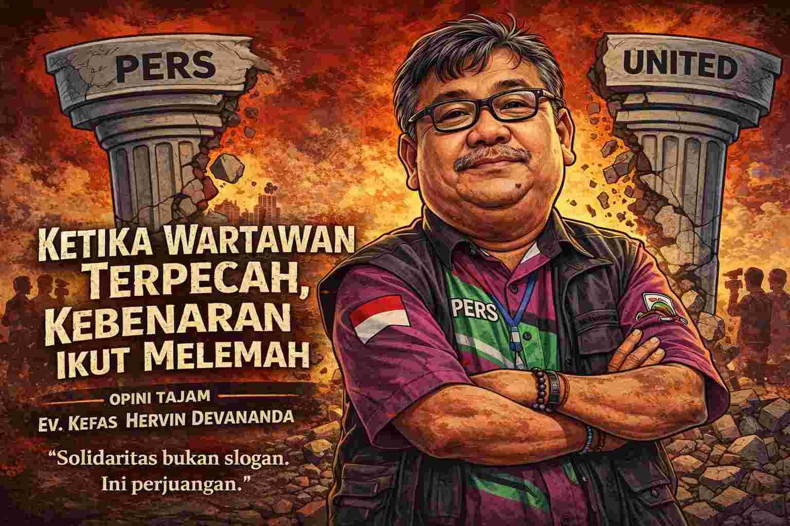 Ketika Wartawan Kehilangan Persatuan, Kebenaran Pun Kehilangan Kekuatan