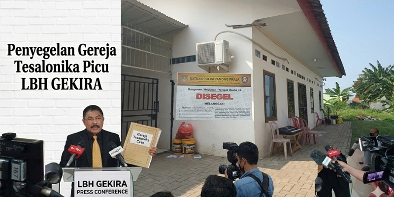 Kasus Penyegelan Rumah Doa di Teluknaga, LBH GEKIRA Dorong Penyelesaian Melalui Jalur Dialog dan Regulasi
