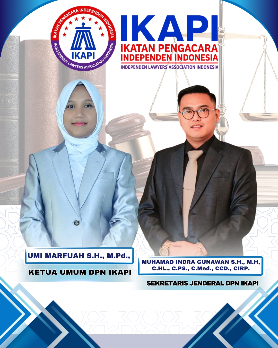 IKAPI Hadir sebagai Energi Baru Advokat, Usung Profesionalisme dan Akses Keadilan