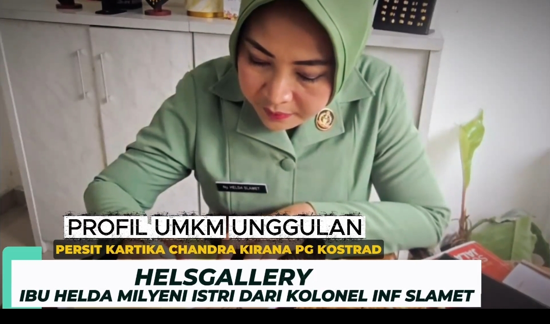 Kilau Kreativitas Persit Kostrad: Helsgallery Tampil Percaya Diri di Persit Bisa 2026