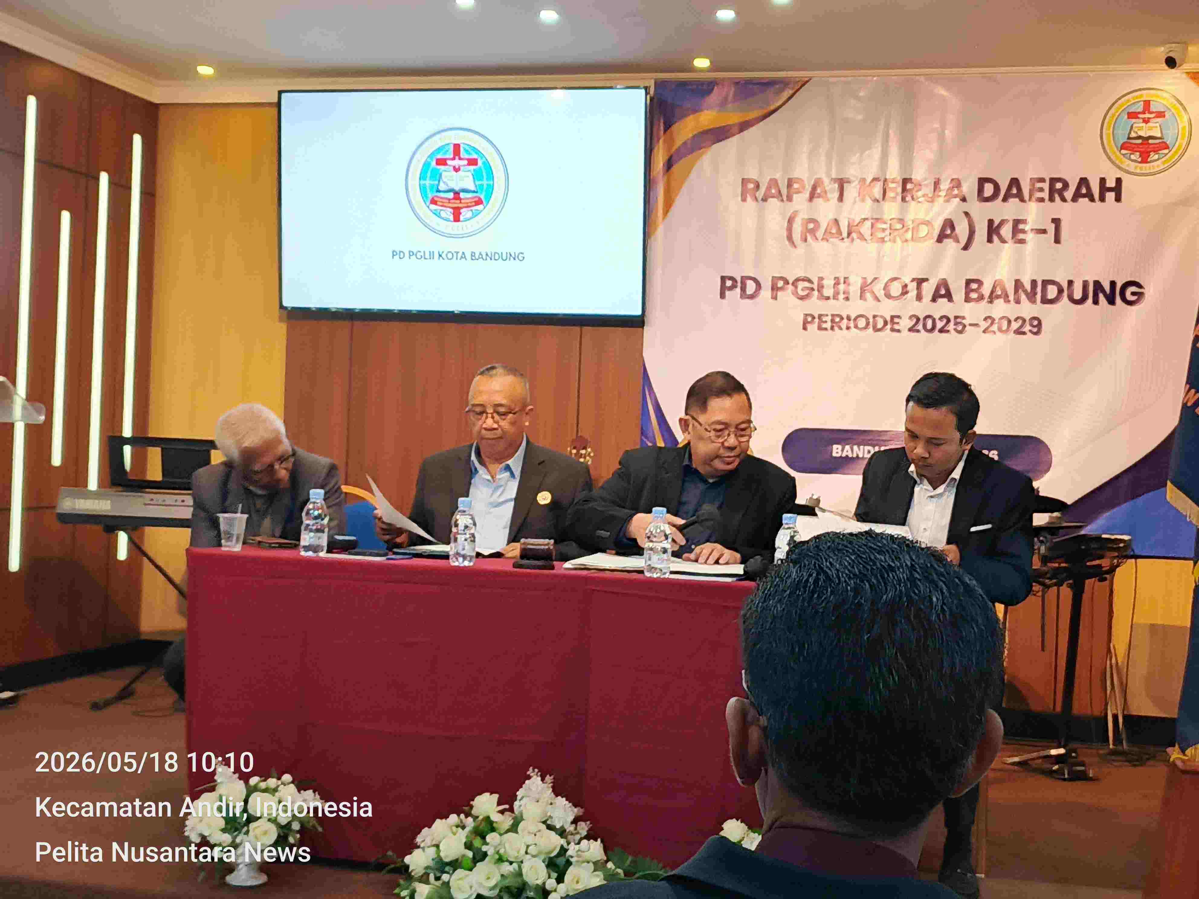 Sidang Pleno I Rakerda PGLII Kota Bandung Jadi Momentum Awal Penyatuan Arah Pelayanan
